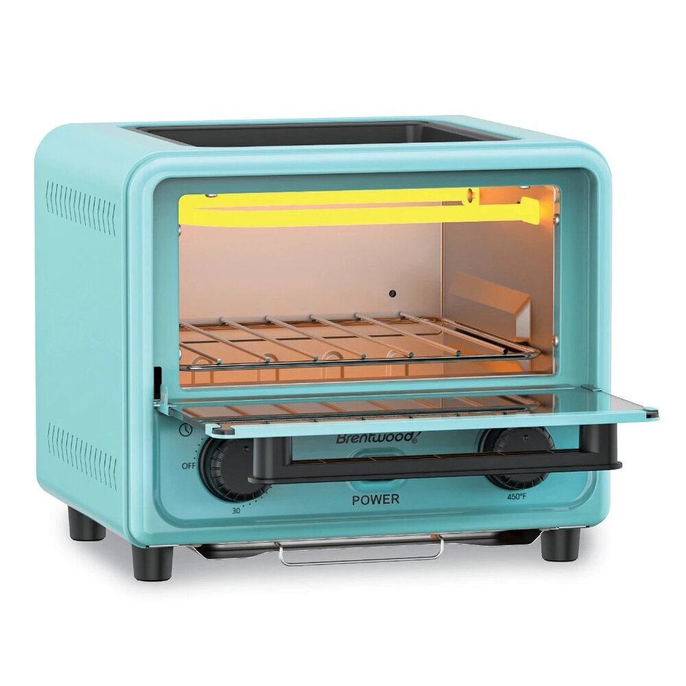 Brentwood 101-Oz. (3 L) 500-Watt Stainless Steel Mini Toaster Oven New in Box​​ - Picture 7 of 8